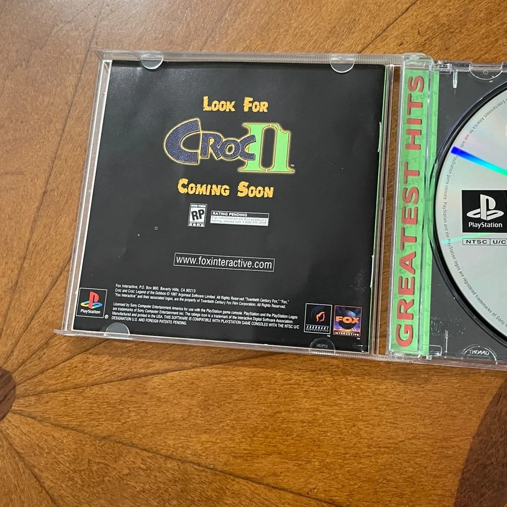 Croc: Legend of the Gobbos - Greatest Hits‎ - Sony PS1 Video Game